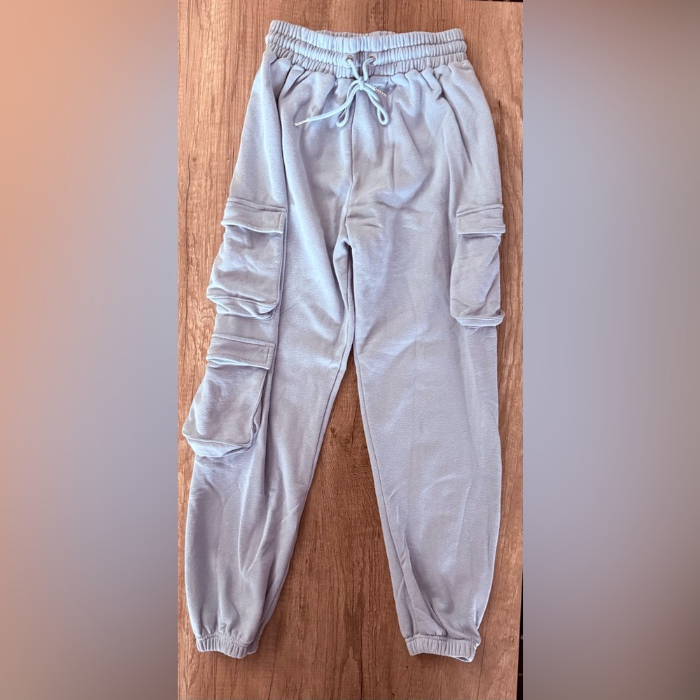 Jluxlabel Powder Blue Joggers Sweatpants